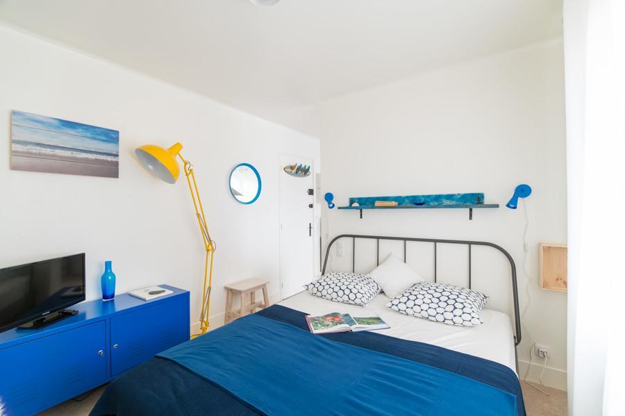 Le Studio Bleu De La Gare Vieux-Boucau-les-Bains Esterno foto
